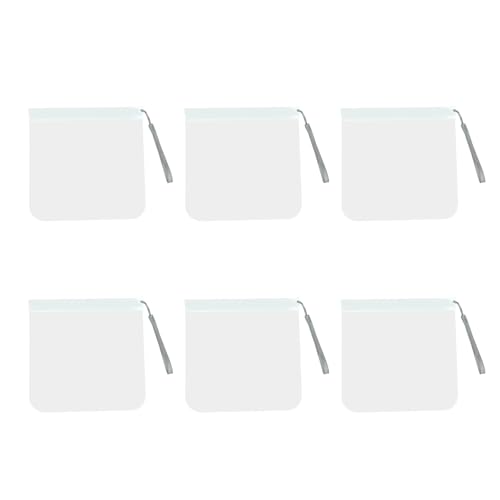 Sichere Reiseverpackungstasche, Kosmetik-Aufbewahrungstaschen, tragbarer Kulturbeutel, Make-up-Behälter für Badezimmer, Reise-Organizer-Taschen-Set, weiß, Einheitsgröße Sichere Reiseverpackungstasche, Kosmetik-Aufbewahrungstaschen, tragbarer Kulturbeutel, Make-up-Behälter für Badezimmer, Reise-Organizer-Taschen-Set, weiß, Einheitsgröße von FANSHINUO