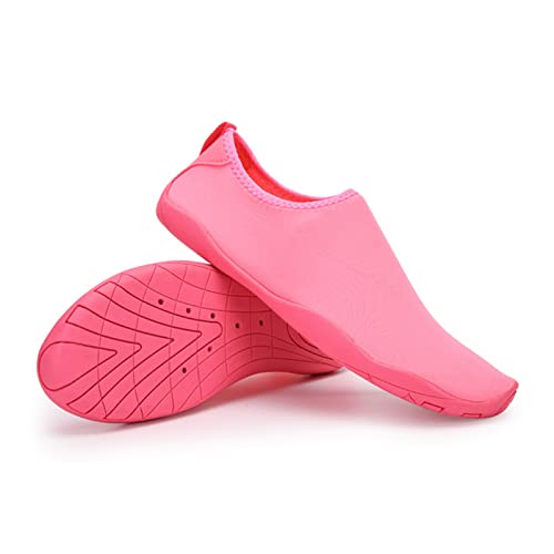 FANSU Aqua Schuhe Erwachsene, Feste Farbe Strandschuhe für Männer Frauen Wasserschuhe Schnelltrocknend Schwimmschuhe rutschfest Surfschuhe Tauchschuhe Sommer Badeschuhe von FANSU