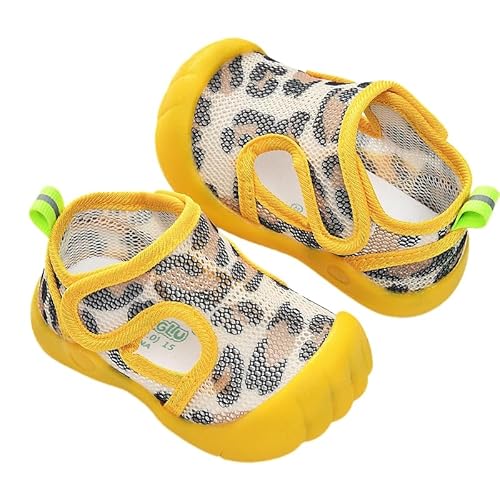 FANSU Baby Schuhe für Junge Mädchen, Anti-Rutsch Krabbelschuhe Baby Weich Kinder Lauflernschuhe Babyschuhe Flach Baby Sneaker rutschfeste für Baby 6-36 Monate von FANSU