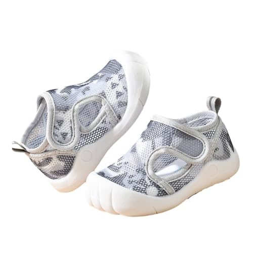 FANSU Baby Schuhe für Junge Mädchen, Anti-Rutsch Krabbelschuhe Baby Weich Kinder Lauflernschuhe Babyschuhe Flach Baby Sneaker rutschfeste für Baby 6-36 Monate von FANSU