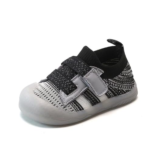 FANSU Baby Schuhe für Junge Mädchen, Atmungsaktives Mesh Krabbelschuhe Kinder Lauflernschuhe Anti-Rutsch Babyschuhe Flach Baby Sneaker rutschfeste für Baby Schuhe Draußen 6-36 Monate von FANSU