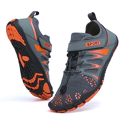 FANSU Badeschuhe Strandschuhe Herren Damen, Sommer Wasserschuhe Schnelltrocknend Barfußschuhe Schwimmschuhe Surfschuhe Unisex Leichte rutschfeste Fitnessschuhe von FANSU