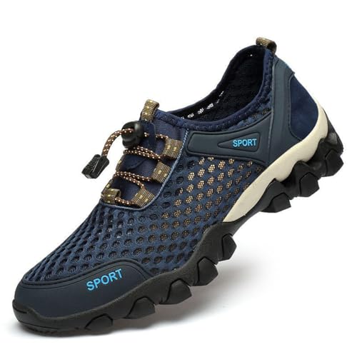 FANSU Badeschuhe Strandschuhe Herren Damen, Sommer Wasserschuhe Schnelltrocknend Barfußschuhe Schwimmschuhe Unisex Surfschuhe Leichte rutschfeste Fitnessschuhe von FANSU
