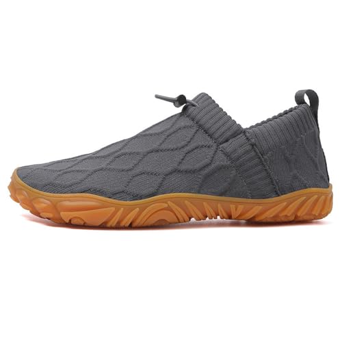 FANSU Badeschuhe Strandschuhe Herren Damen Sommer Wasserschuhe Schnelltrocknend Barfußschuhe Schwimmschuhe Unisex Surfschuhe Leichte Laufen rutschfeste Fitnessschuhe 39-46 EU von FANSU