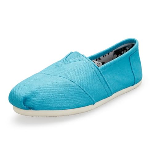 FANSU Herren Espadrilles für Damen Einfach Einfarbig, Sommer Geflochten Leinen Espadrilles Damen Casual Atmungsaktiv & Bequem Slip-on Canvas Schuhe von FANSU
