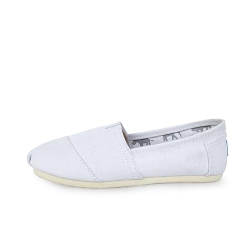 FANSU Schlicht und Stilvoll Herren Espadrilles für Damen, Sommer Geflochten Leinen Espadrilles Damen Casual Atmungsaktiv & Bequem Slip-on Canvas Schuhe von FANSU