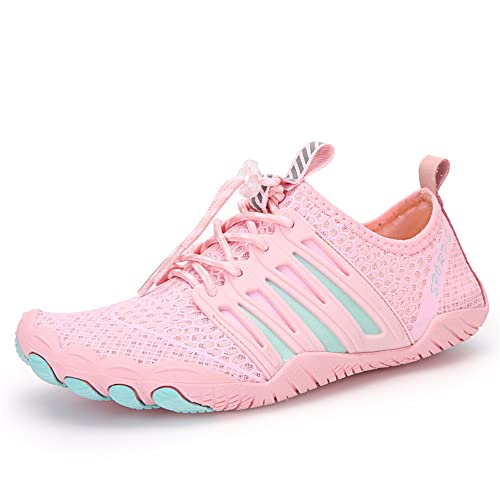 FANSU Sommer Strandschuh Herren Damen Aqua Schuhe Wasserschuhe Barfußschuhe Schnelltrocknend Upstream Shoes Leichte rutschfeste Mode Outdoor Surf Schwimmschuhe von FANSU