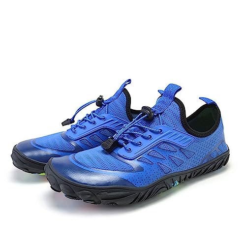 FANSU Strandschuh Herren Damen Sommer Badeschuhe Surf Wasserschuhe Aqua Schuhe 36-46 Barfußschuhe Atmungsaktiv Schnelltrocknend rutschfeste Leichte Outdoor Surf Schwimmschuhe von FANSU