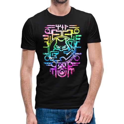 FANTA UNIVERSE FOR WIZARDS AND OTAKU Ancient Herren T-Shirt - 100% Baumwolle, Schwarz , Large von FANTA UNIVERSE FOR WIZARDS AND OTAKU