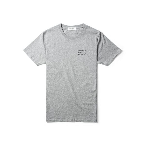 FANTASTIC REALITY STUDIOS FANTASTIC REALITY GREY T-SHIRT – Bio-Baumwolle, Unisex von FANTASTIC REALITY STUDIOS