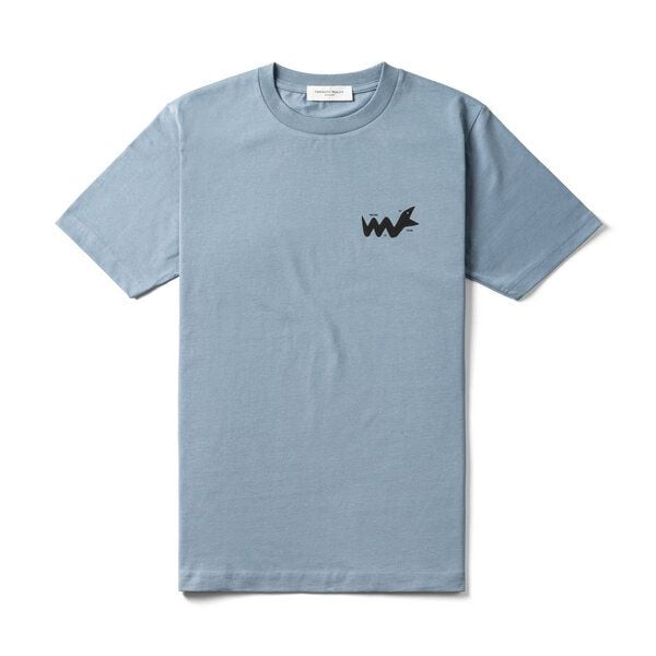 FANTASTIC REALITY STUDIOS SNAKE BLUE DUSK BOXY T-SHIRT – Bio-Baumwolle, Unisex von FANTASTIC REALITY STUDIOS