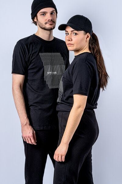 FANTASTIC REALITY STUDIOS WHITE FOG REGULAR FIT T-SHIRT – Bio-Baumwolle, Unisex von FANTASTIC REALITY STUDIOS