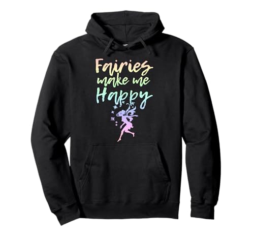 Feen Machen Mich glücklich, Feenliebhaber, Teenager, Mädchen, Frauen, Vintage Pullover Hoodie Feen Machen Mich glücklich, Feenliebhaber, Teenager, Mädchen, Frauen, Vintage Pullover Hoodie von FANTASY FAIRY Fairies Apparel Co