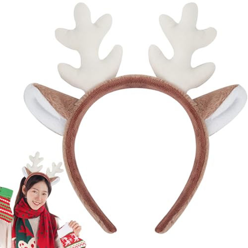 FANTCOSY Niedliches Hirschgeweih-Stirnband – Tierohren, Weihnachts-Stirnband, perfekt für Weihnachten und andere Veranstaltungen FANTCOSY Niedliches Hirschgeweih-Stirnband – Tierohren, Weihnachts-Stirnband, perfekt für Weihnachten und andere Veranstaltungen von FANTCOSY
