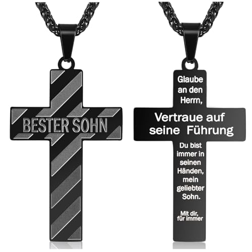 FAOMZQ Kreuz Halskette für Sohn FAOMZQ Kreuz Halskette für Sohn von FAOMZQ