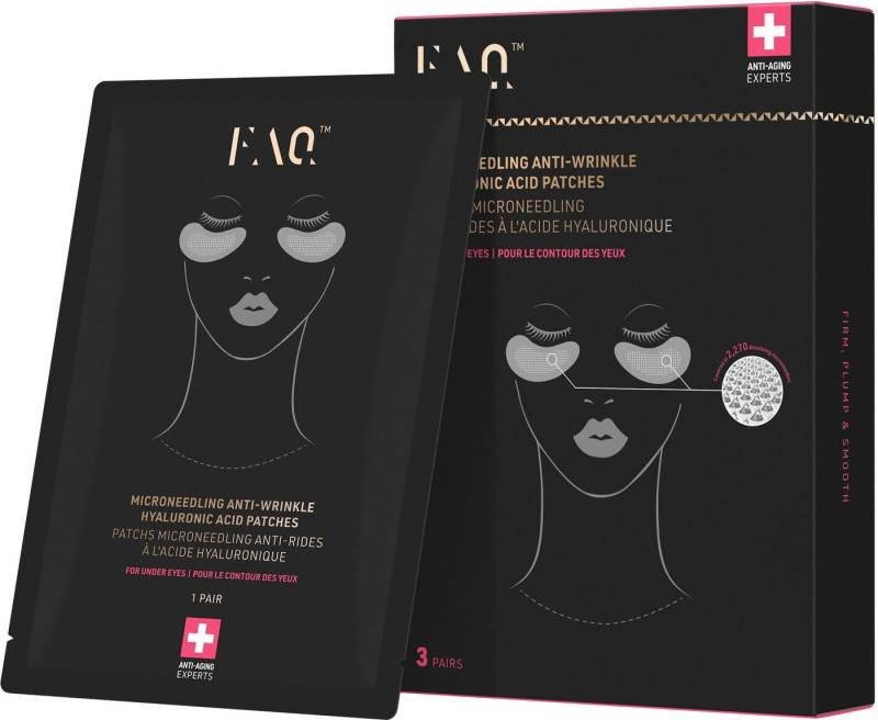 FAQ™ Hyaluron Serum FAQ™ Microneedling Anti-Wrinkle Hyaluronic Acid Patches For Under Eyes von FAQ™