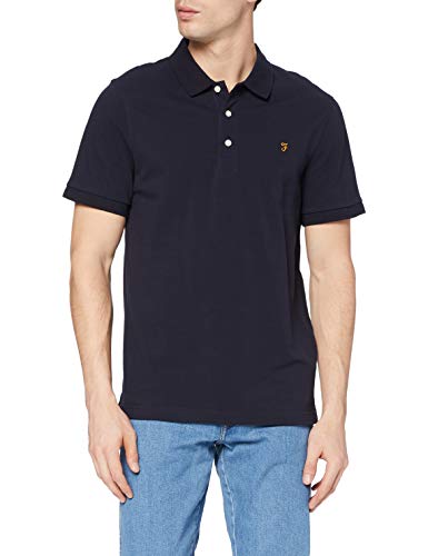 Farah Herren Blanes Polohemd, Marineblau (True Navy), M von Farah