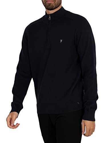 Farah Herren Newitt Pullover, Marineblau (True Navy), L von Farah