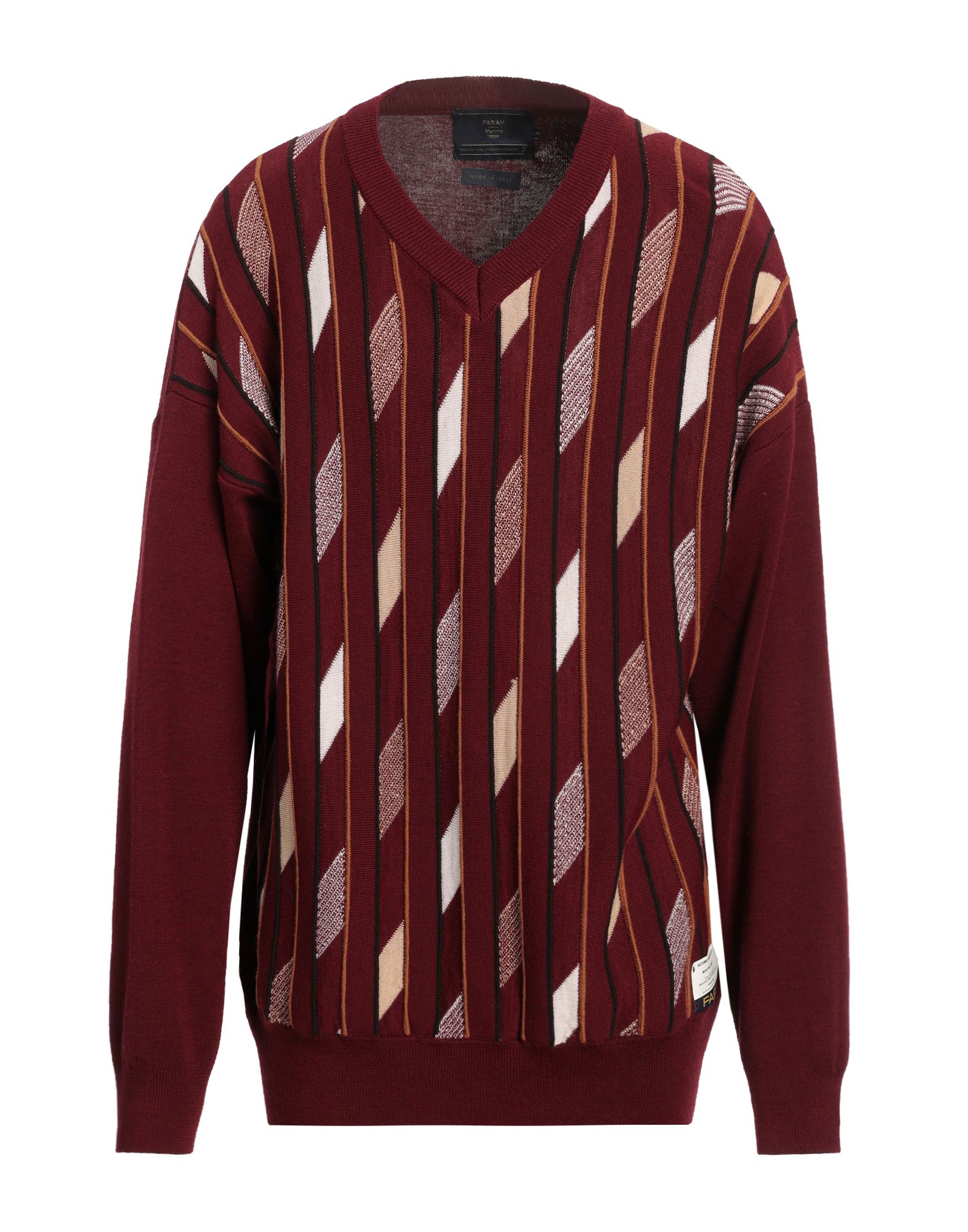 FARAH Pullover Herren Bordeaux von FARAH