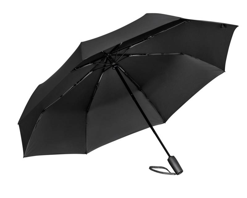 FARE Taschenregenschirm BlackShield Case Edition, Doppelautomatik, Windproof-PLUS, EVA-Case, Fiberglasschienen, 116cm von FARE