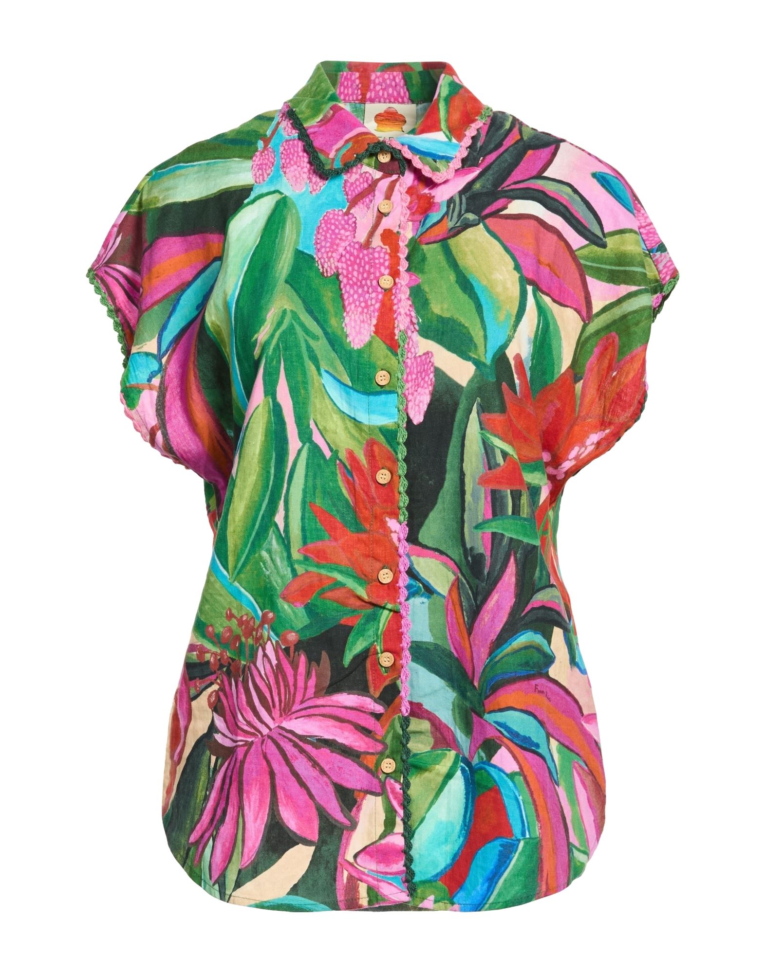 FARM RIO Hemd Damen Grün von FARM RIO