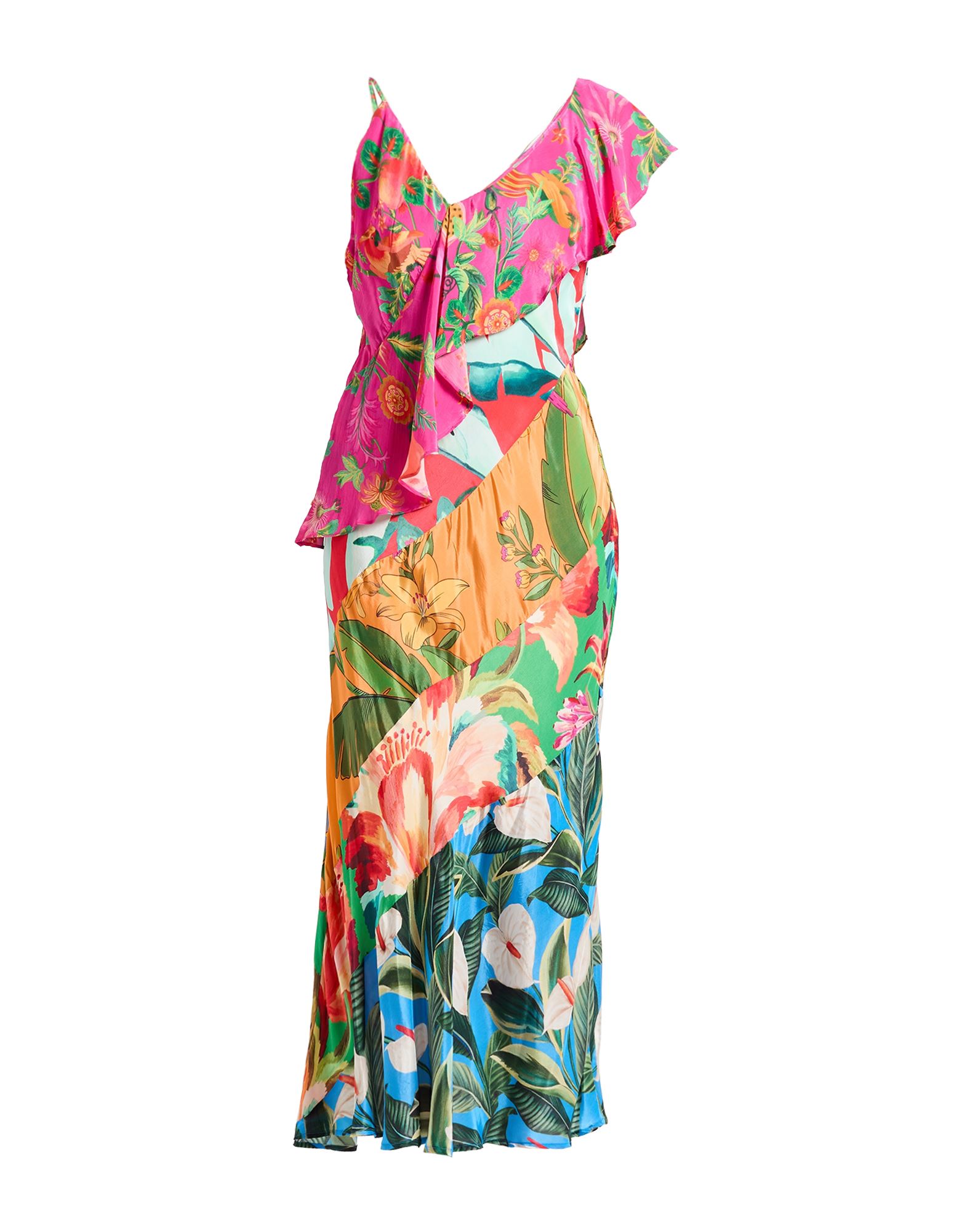 FARM RIO Maxi-kleid Damen Fuchsia FARM RIO Maxi-kleid Damen Fuchsia von FARM RIO