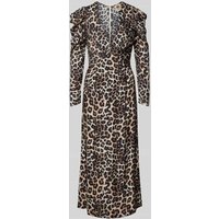 FARM RIO Maxikleid mit Rüschen in Camel, Größe S von FARM RIO