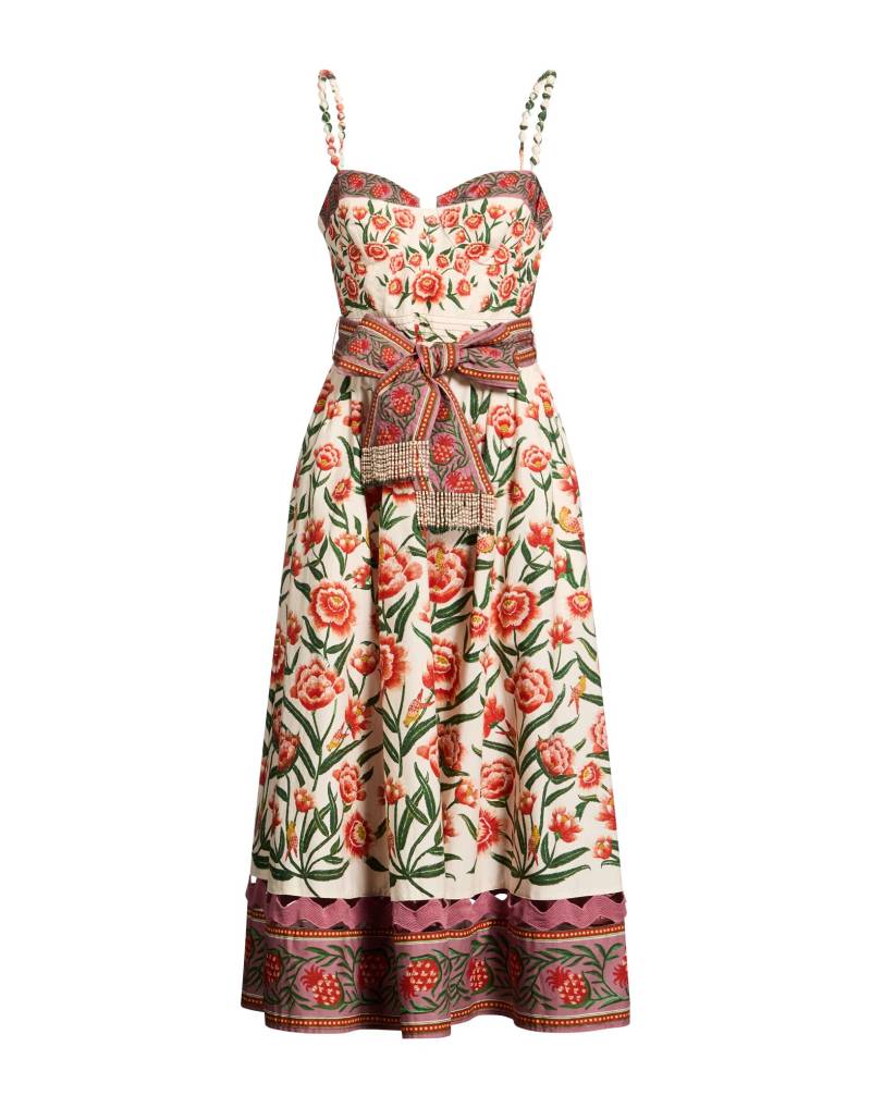 FARM RIO Midi-kleid Damen Elfenbein von FARM RIO