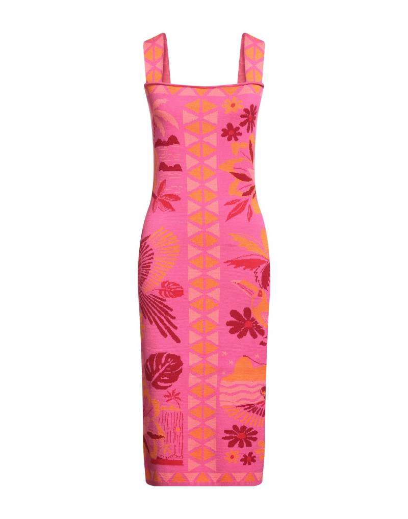 FARM RIO Midi-kleid Damen Fuchsia von FARM RIO