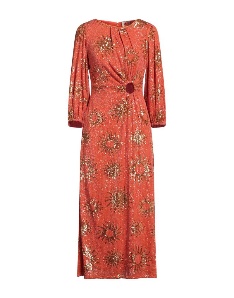 FARM RIO Midi-kleid Damen Orange von FARM RIO