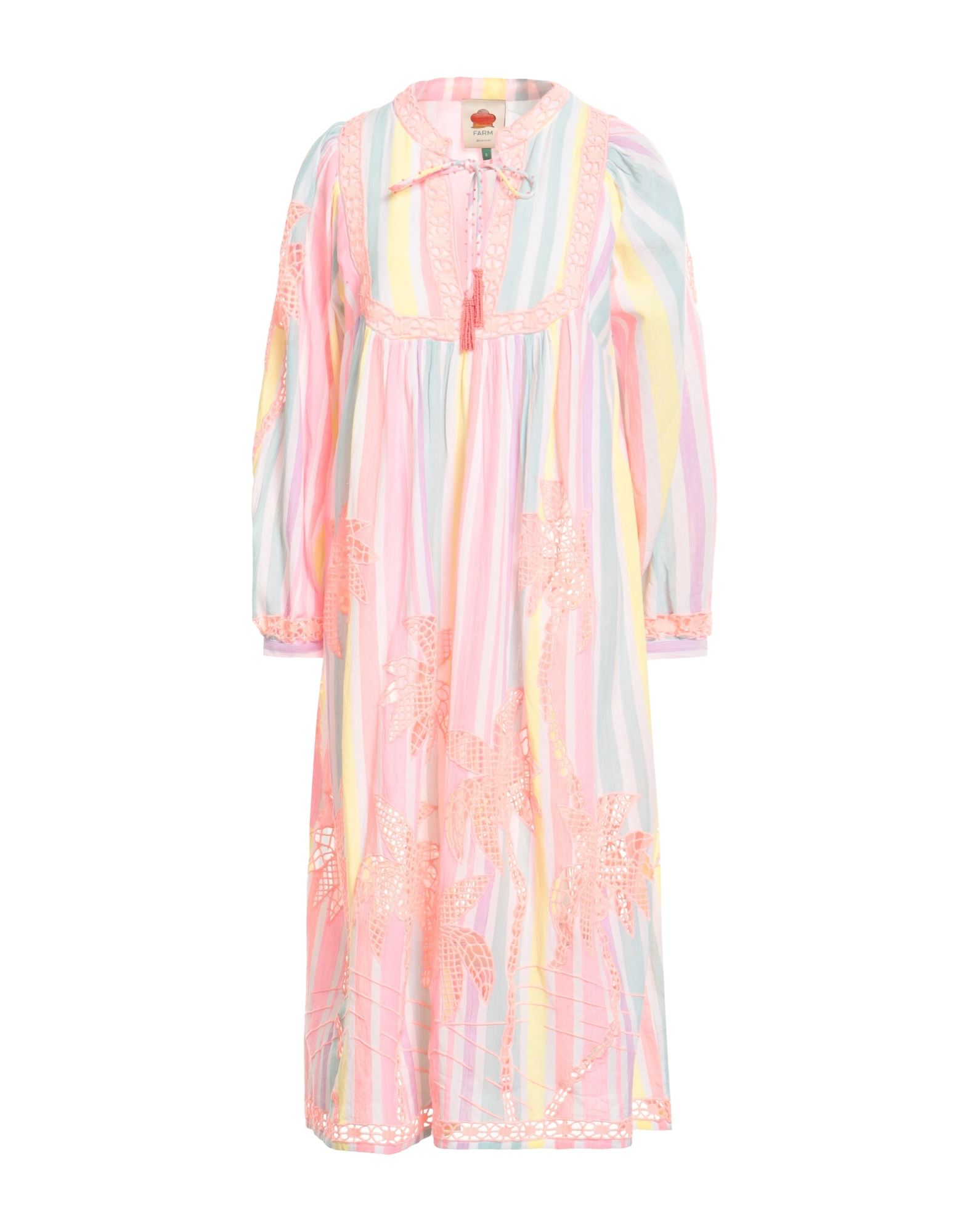 FARM RIO Midi-kleid Damen Rosa FARM RIO Midi-kleid Damen Rosa von FARM RIO