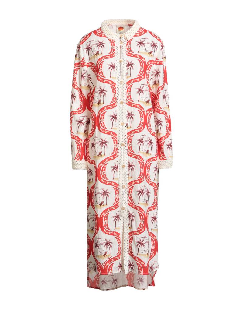 FARM RIO Midi-kleid Damen Rot von FARM RIO