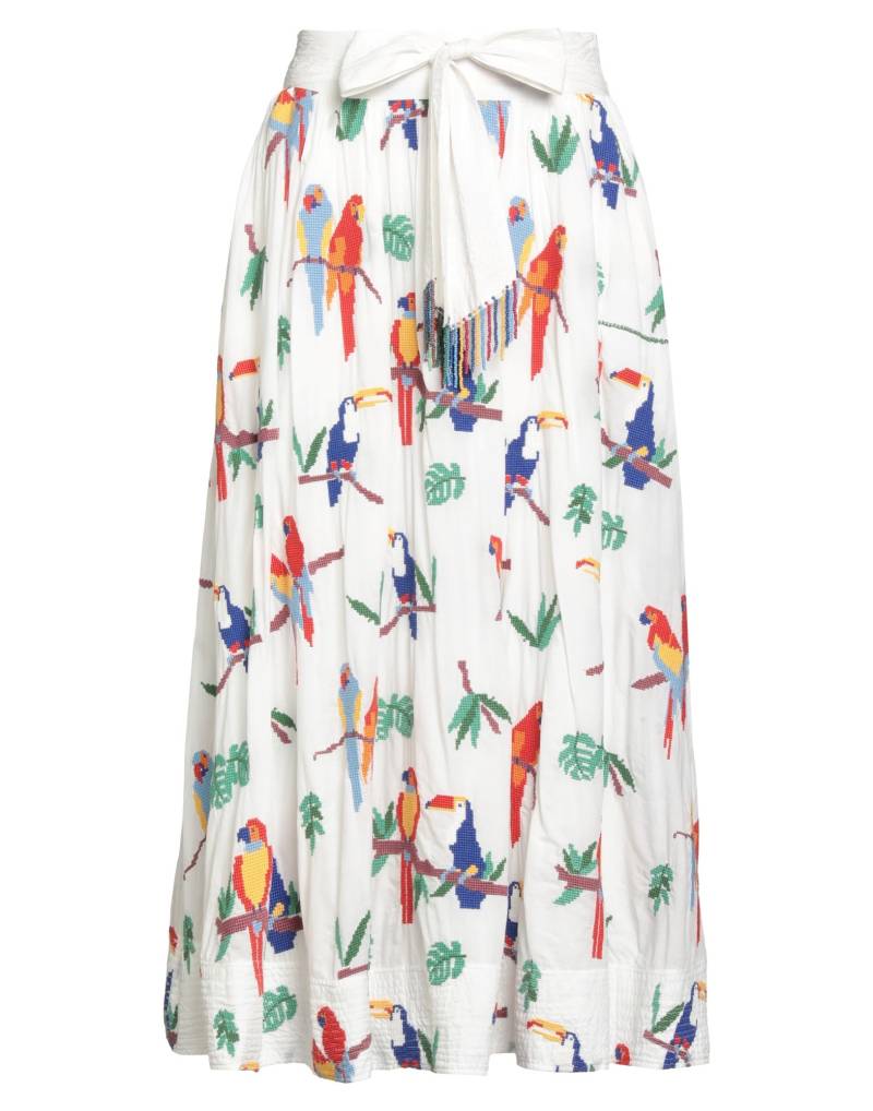 FARM RIO Midi-rock Damen Weiß von FARM RIO