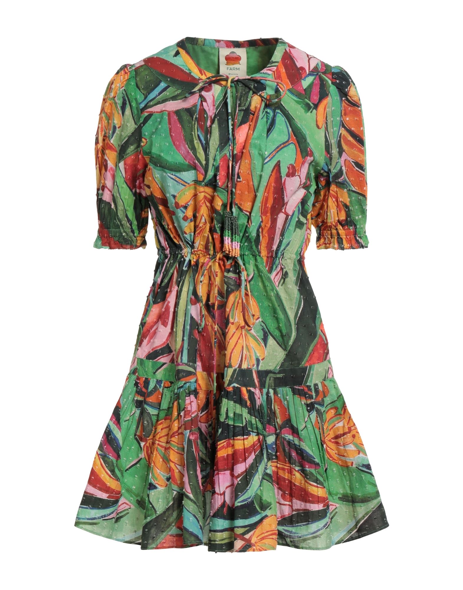 FARM RIO Mini-kleid Damen Grün FARM RIO Mini-kleid Damen Grün von FARM RIO