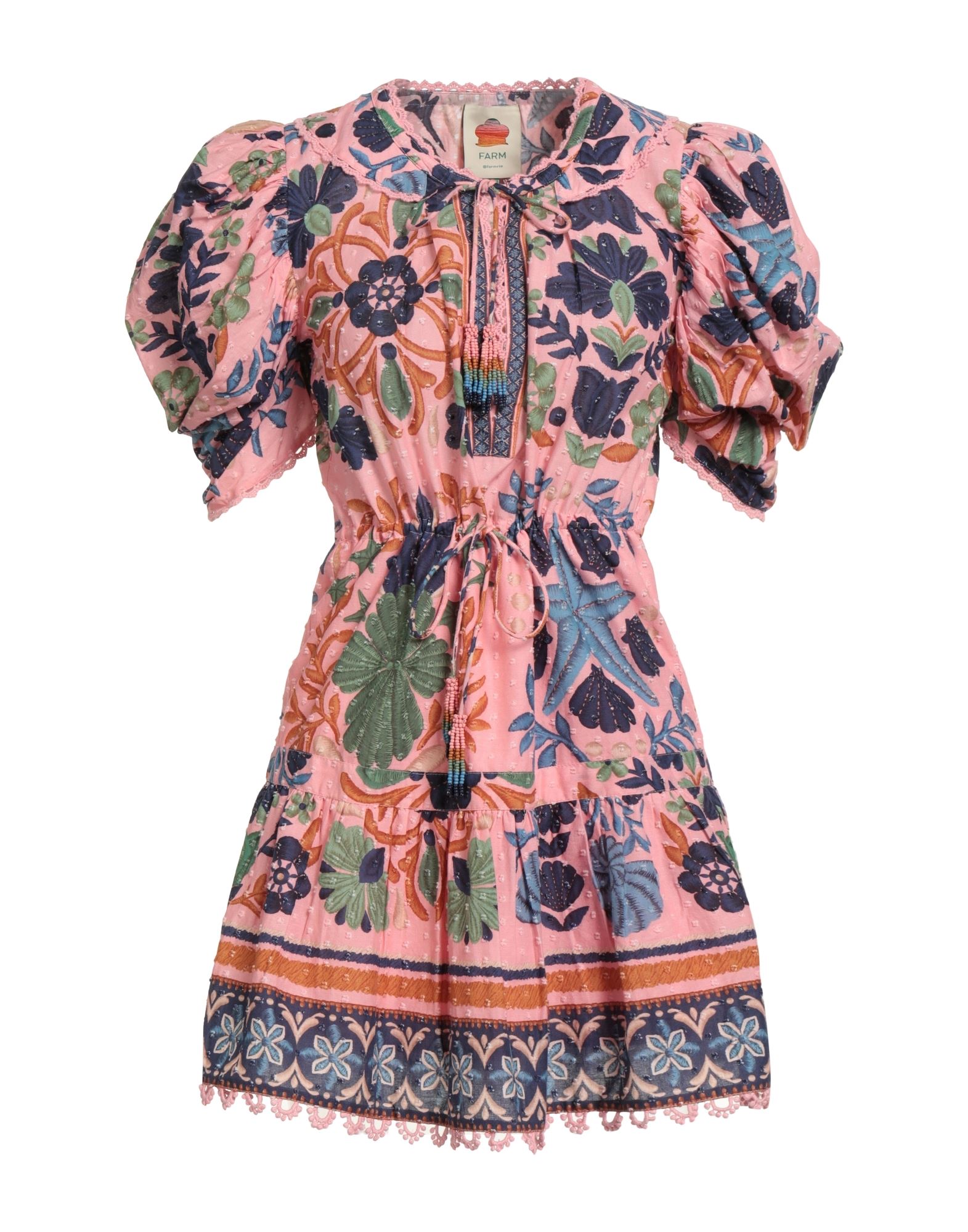 FARM RIO Mini-kleid Damen Rosa FARM RIO Mini-kleid Damen Rosa von FARM RIO