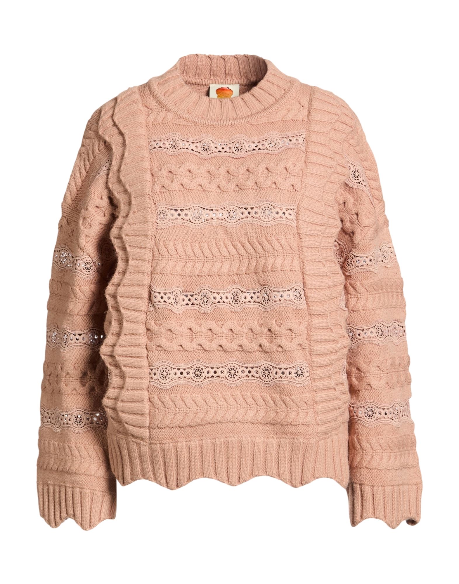 FARM RIO Pullover Damen Hellrosa von FARM RIO