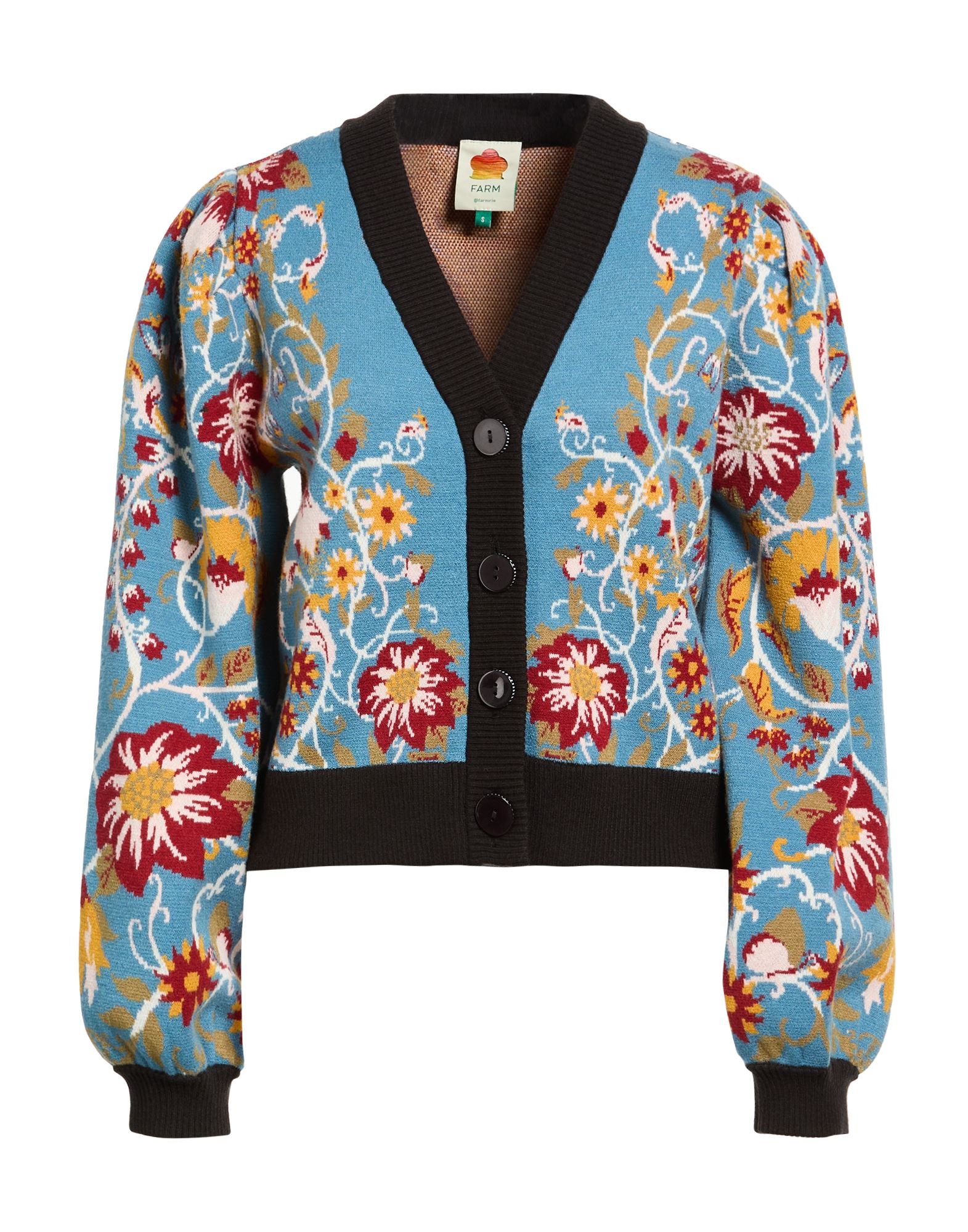 FARM RIO Strickjacke Damen Azurblau von FARM RIO