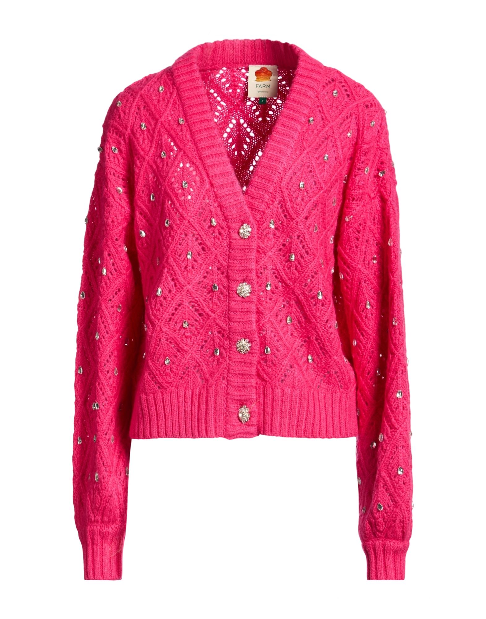 FARM RIO Strickjacke Damen Fuchsia von FARM RIO