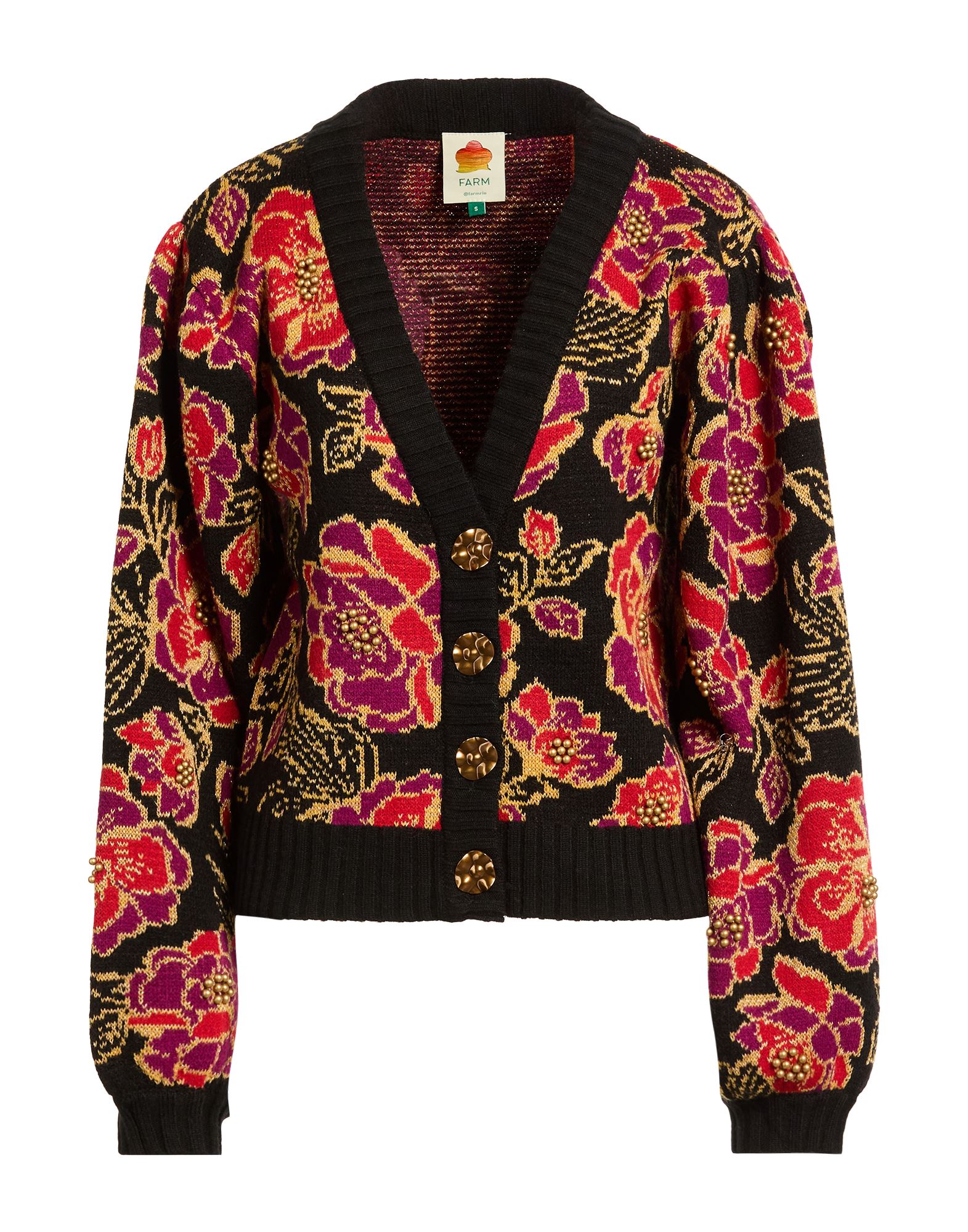 FARM RIO Strickjacke Damen Schwarz von FARM RIO