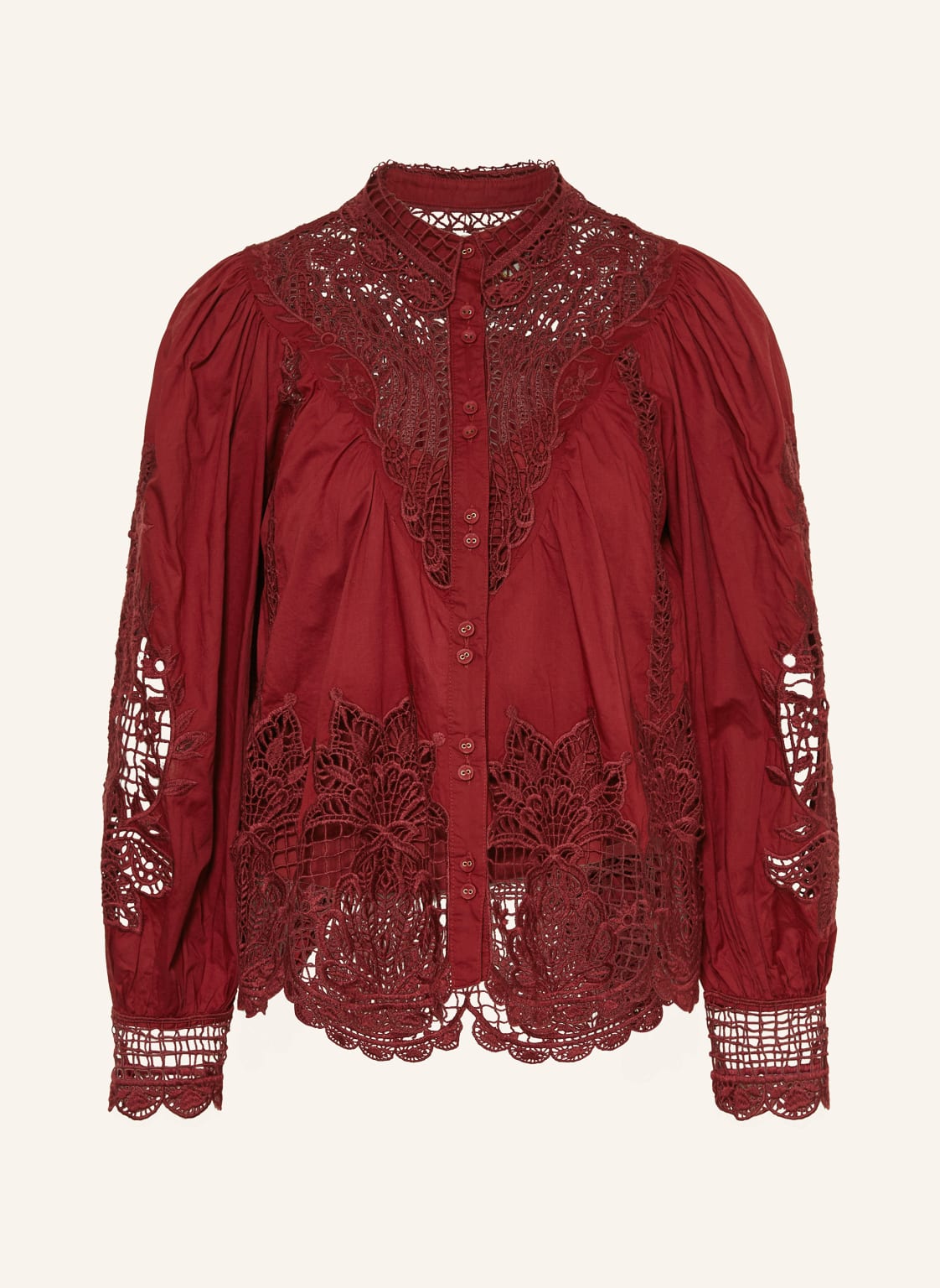 Farm Rio Hemdbluse Berry Garden rot von FARM RIO