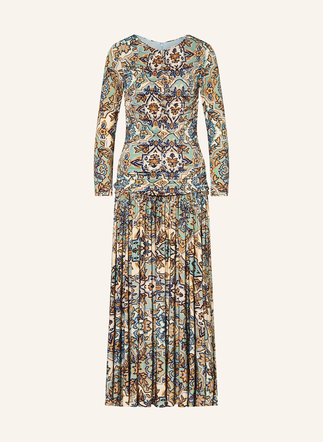 Farm Rio Jerseykleid Winter Tapestry Mit 3/4-Arm gelb von FARM RIO