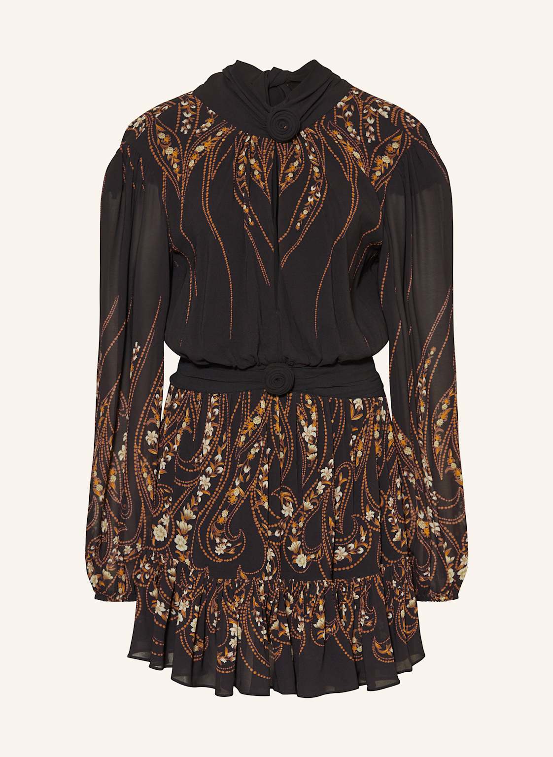 Farm Rio Kleid Garden schwarz von FARM RIO