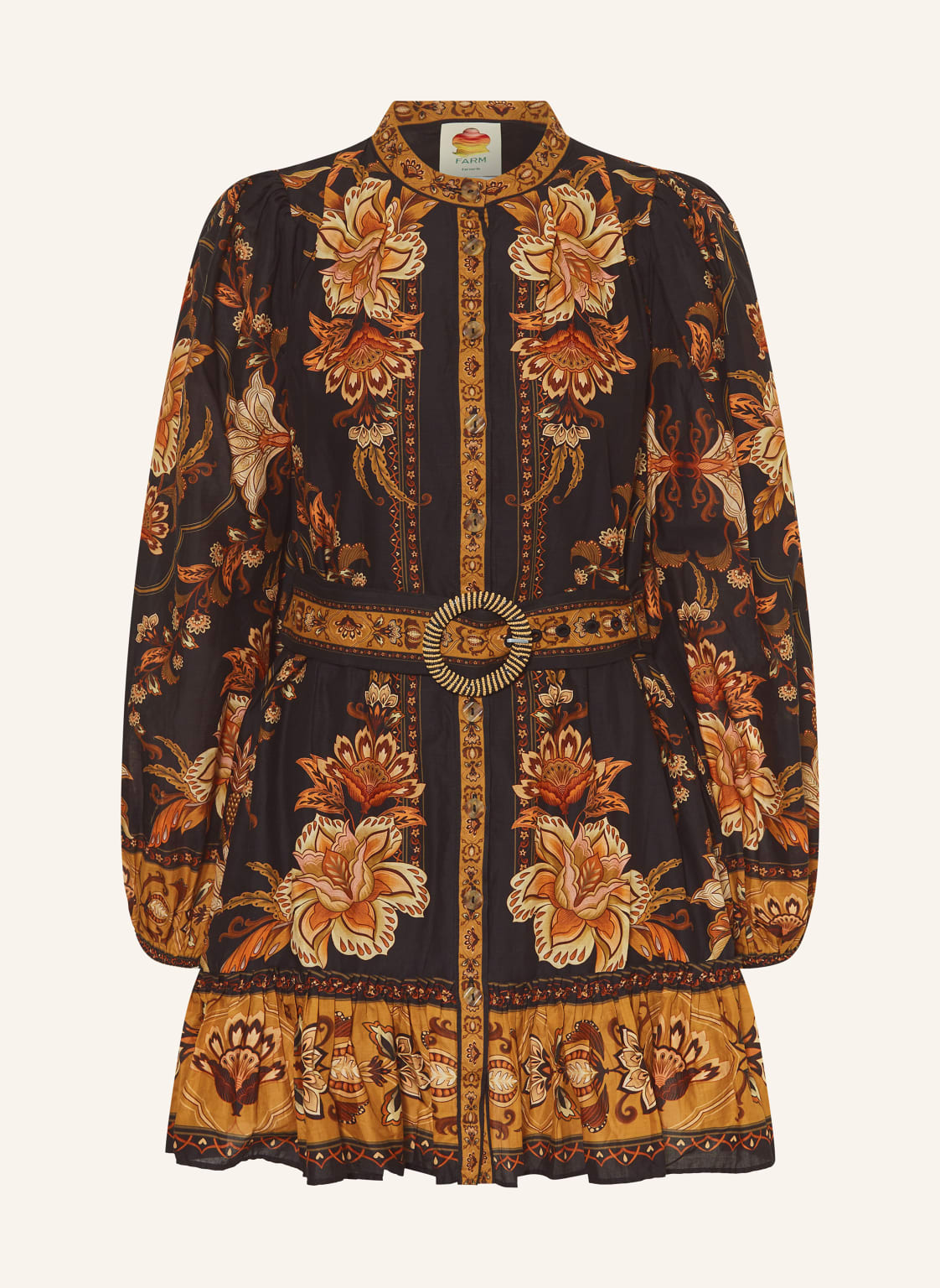 Farm Rio Kleid Majestic Garden schwarz von FARM RIO
