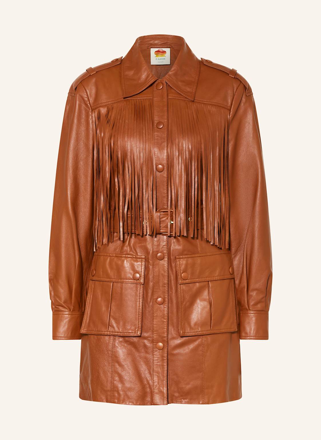 Farm Rio Lederjacke braun von FARM RIO