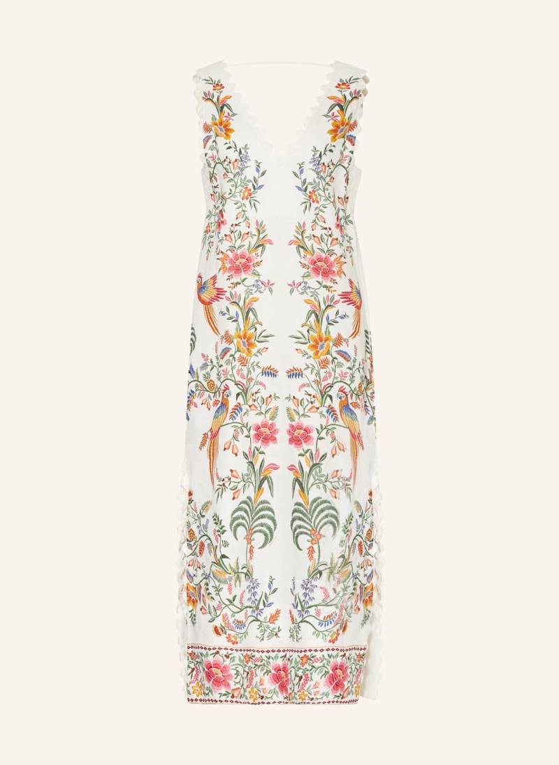 Farm Rio Leinenkleid Delicate Forest weiss von FARM RIO