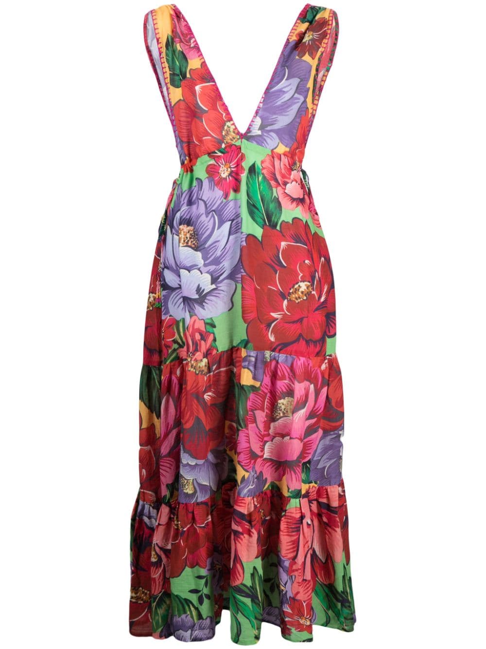 FARM Rio Maxikleid mit Blumen-Print - Rosa von FARM Rio