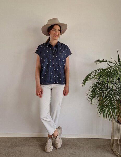 FARM UM'S HERZ BESTICKTE BLUSE von FARM UM'S HERZ