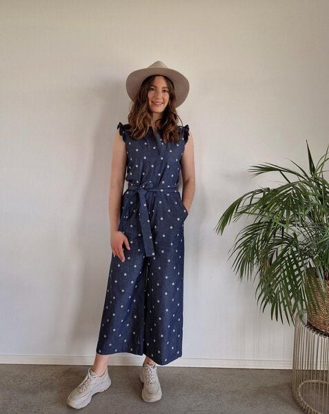 FARM UM'S HERZ BESTICKTER OVERALL von FARM UM'S HERZ