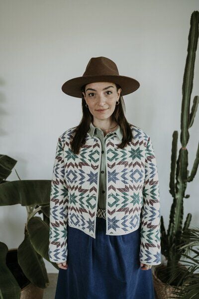 FARM UM'S HERZ BOXY PATSCHWORK JACKE von FARM UM'S HERZ