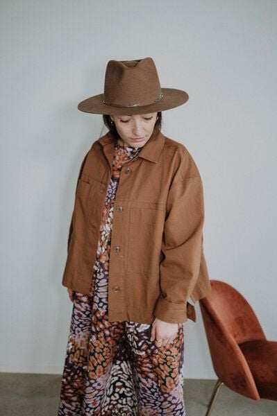 FARM UM'S HERZ Fieldjacket -Overshirt Biobaumwolle von FARM UM'S HERZ